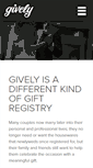 Mobile Screenshot of gively.com