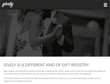 Tablet Screenshot of gively.com